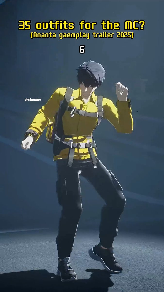 I never noticed he had this many outfits.. CR / sixoxxv #Ananta
