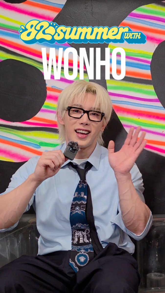 Still thinking about the 'CORE' Listening Party 😌🎶 Check out what WONHO had to say about his latest EP! 🐰 82summer WITH WONHO 📍 hello82 LA WONHO Official #WONHO #원호 #CORE #82summer #hello82LA