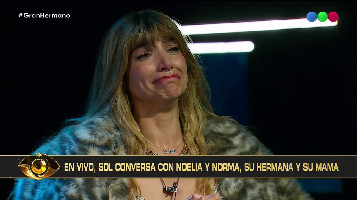 La emoción desbordó a Sol en su derecho a réplica al recibir el saludo de sus familiares 😭 👁️ Mirá #GranHermano #GeneraciónDorada en