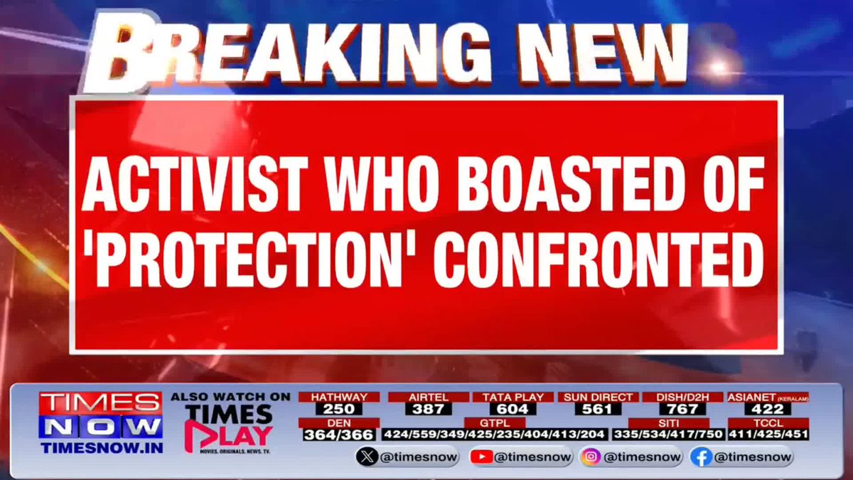 EXCLUSIVE || Activist who Boasted of 'Protection' Confronted by TIMES NOW 'The video has been edited &amp; circulated out of context': Swatantra Bhardwaj speaks to @Priyanktripathi