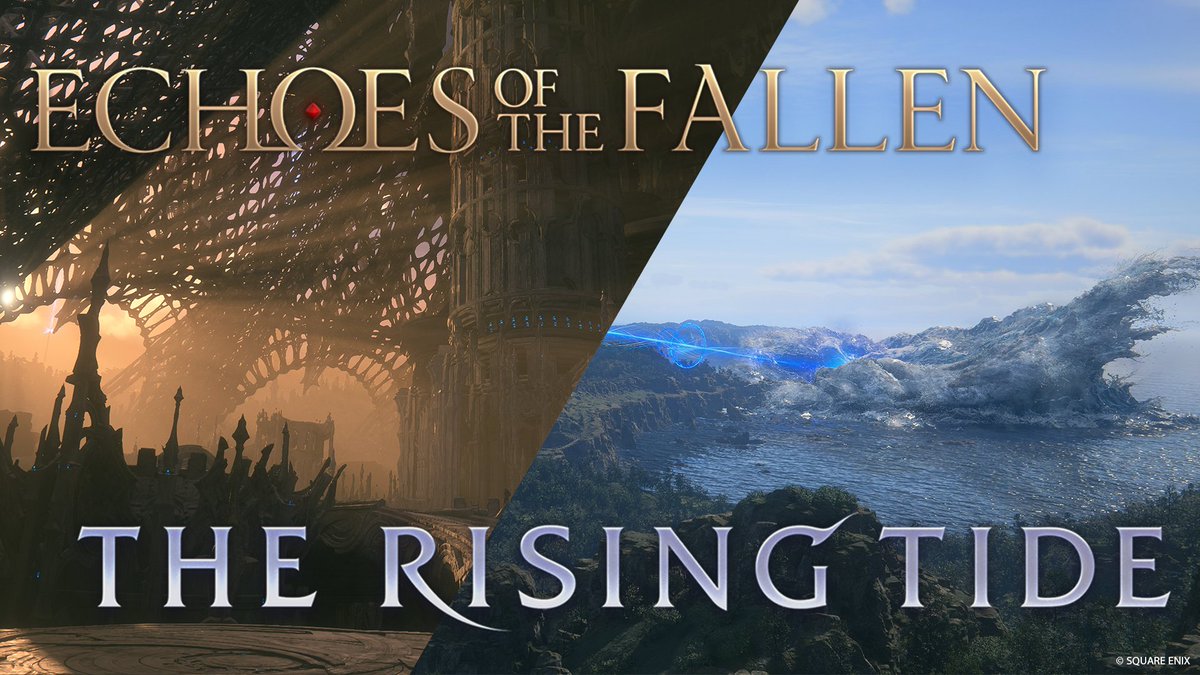 🔥#FF16 DLC第一弾、第二弾発売中🔥 🔶Echoes of the Fallen《空の残響》 🔷The Rising Tide《海の慟哭》 セットでお得なエキスパンションパスも発売中！ ▼DLCの詳細はこちら