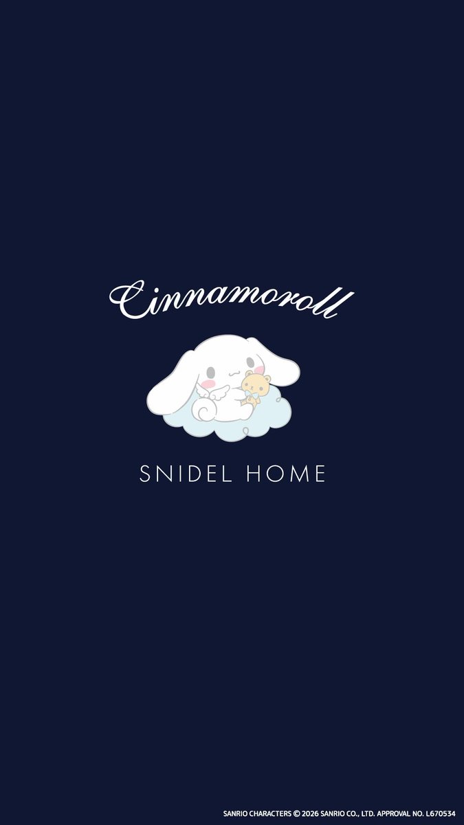 ＼本日公開！／ "CINNAMOROLL" COLLECTION 🌠💫 【9/11(fri)12:00 オンラインストア・全店発売】 シナモンたちと一緒に、幸せな夢を見よう…♡ スペシャルな限定アイテムもご用意☁️ ▶ #SNIDELHOME #スナイデルホーム #シナモロール #川﨑桜