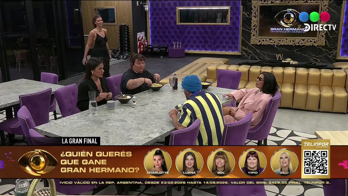"Sol quiere vender la victimización comiendo sola afuera y Tomi fue y se le sentó, le cagó la vida" 👀 Si querés ver la casa las 24HS 🕐 y con cámaras exclusivas 👀contratá 🔗 #GranHermano #GeneraciónDorada 🌟 #GHxDGO