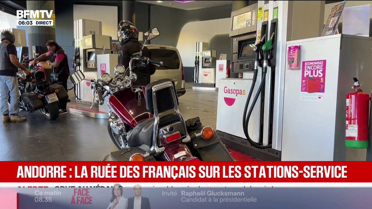 Les Français à la frontière font le voyage en Andorre pour faire le plein