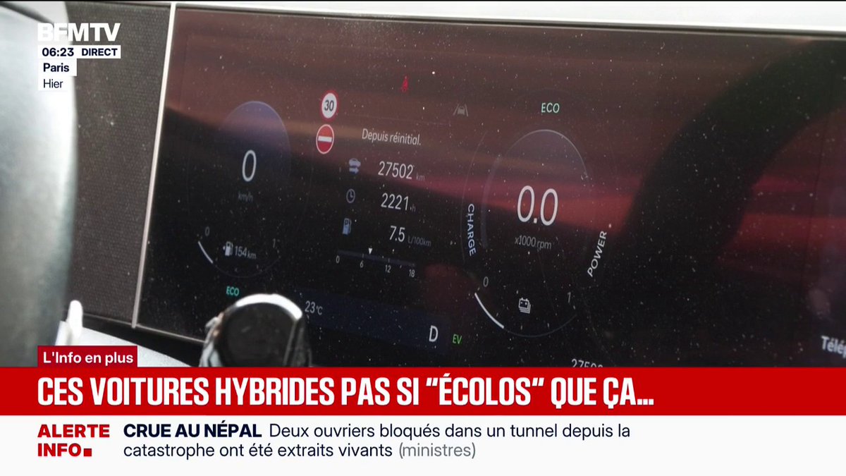 Près de 5 fois plus de CO2 que lors des tests: les voitures hybrides sont-elles trop polluantes?