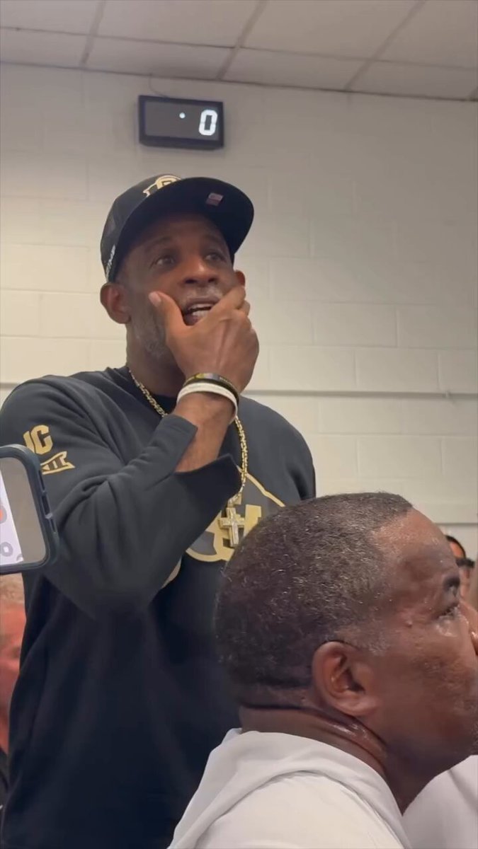 Coach Prime manifested that the Buffs were going to win on the final drive🔥