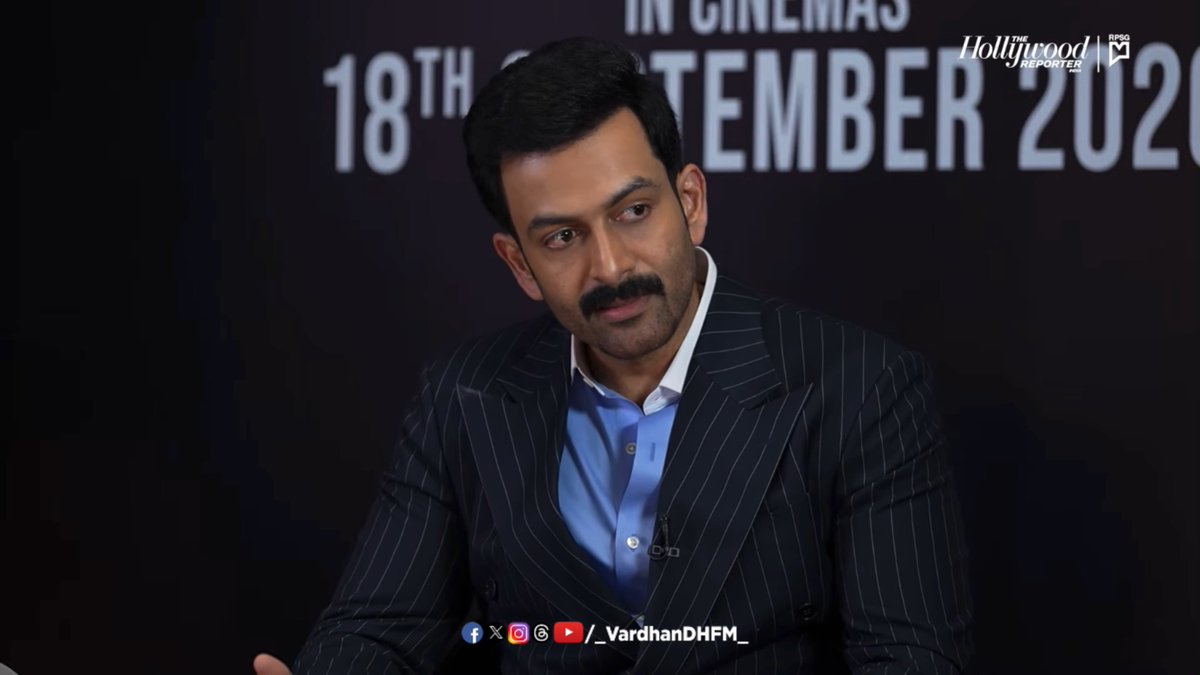 “I’m coming here from #Varanasi set, working with Telugu superstar Mahesh Babu” - #Prithviraj #MaheshBabu | #PriyankaChopra