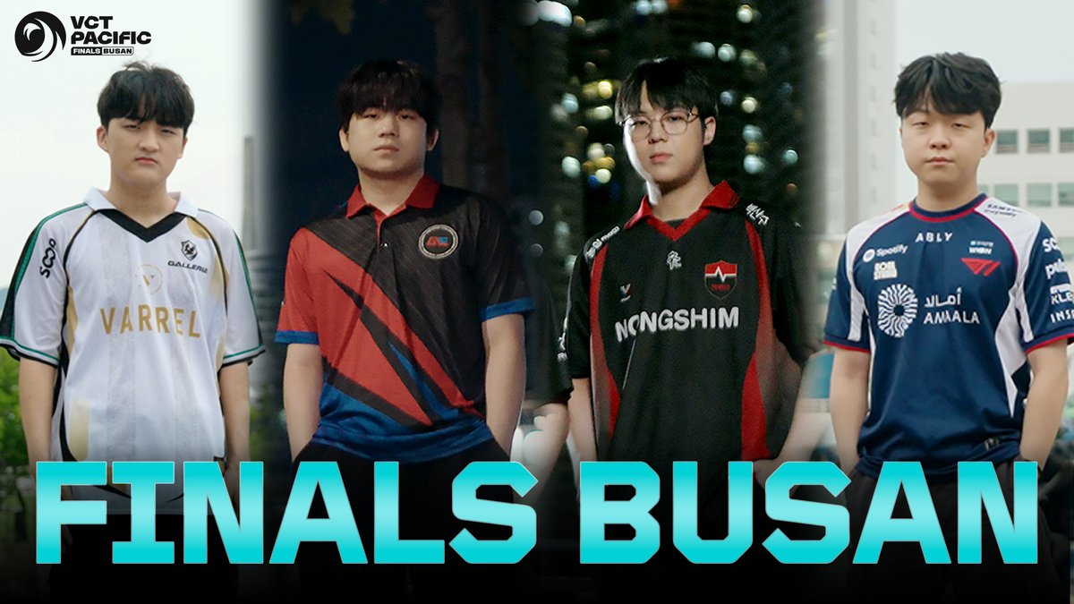 The final chapter of this Pacific era is here. With the Stage 2 title and Champions Shanghai spots on the line, it's time to leave it all out on the big stage. #VCTPacificBusan Finals Weekend starts today!
