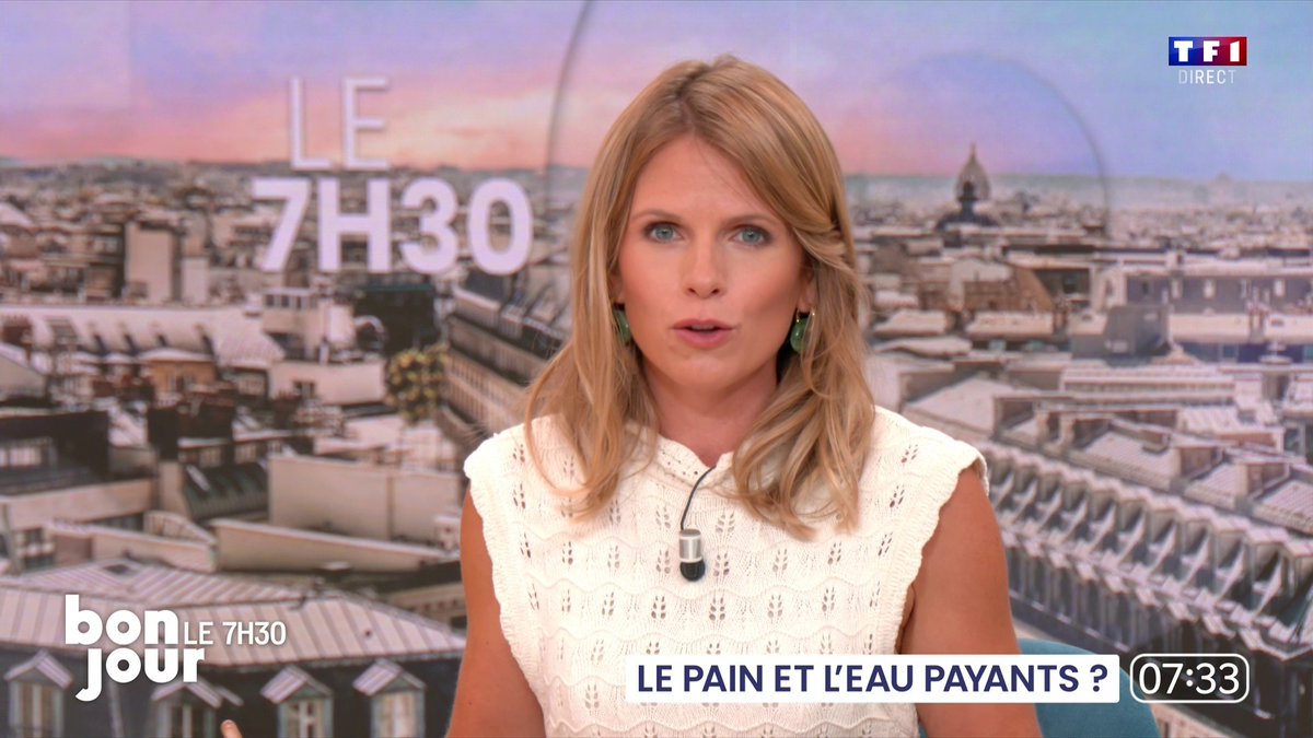 Ces restaurateurs demandent la fin de l'eau et du pain gratuit en France ⤵️ 📺 Le journal de 7H30 de Garance Pardigon | #BonjourLaMatinaleTF1