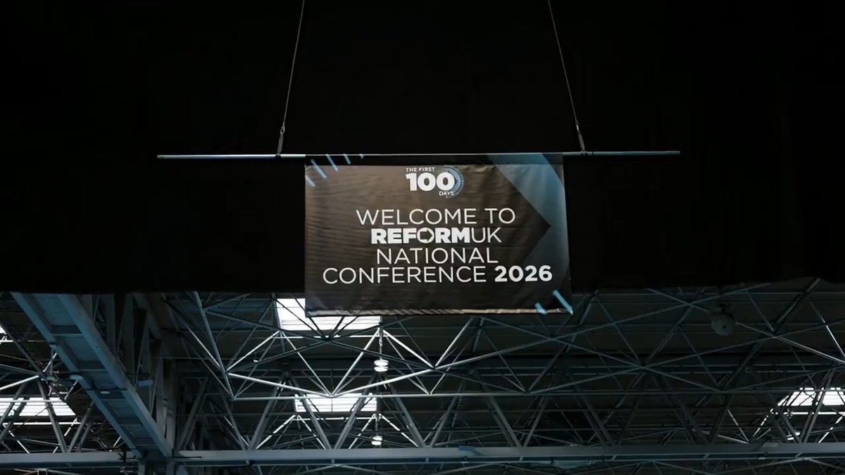 POV: You’re arriving at Reform UK Conference this morning.