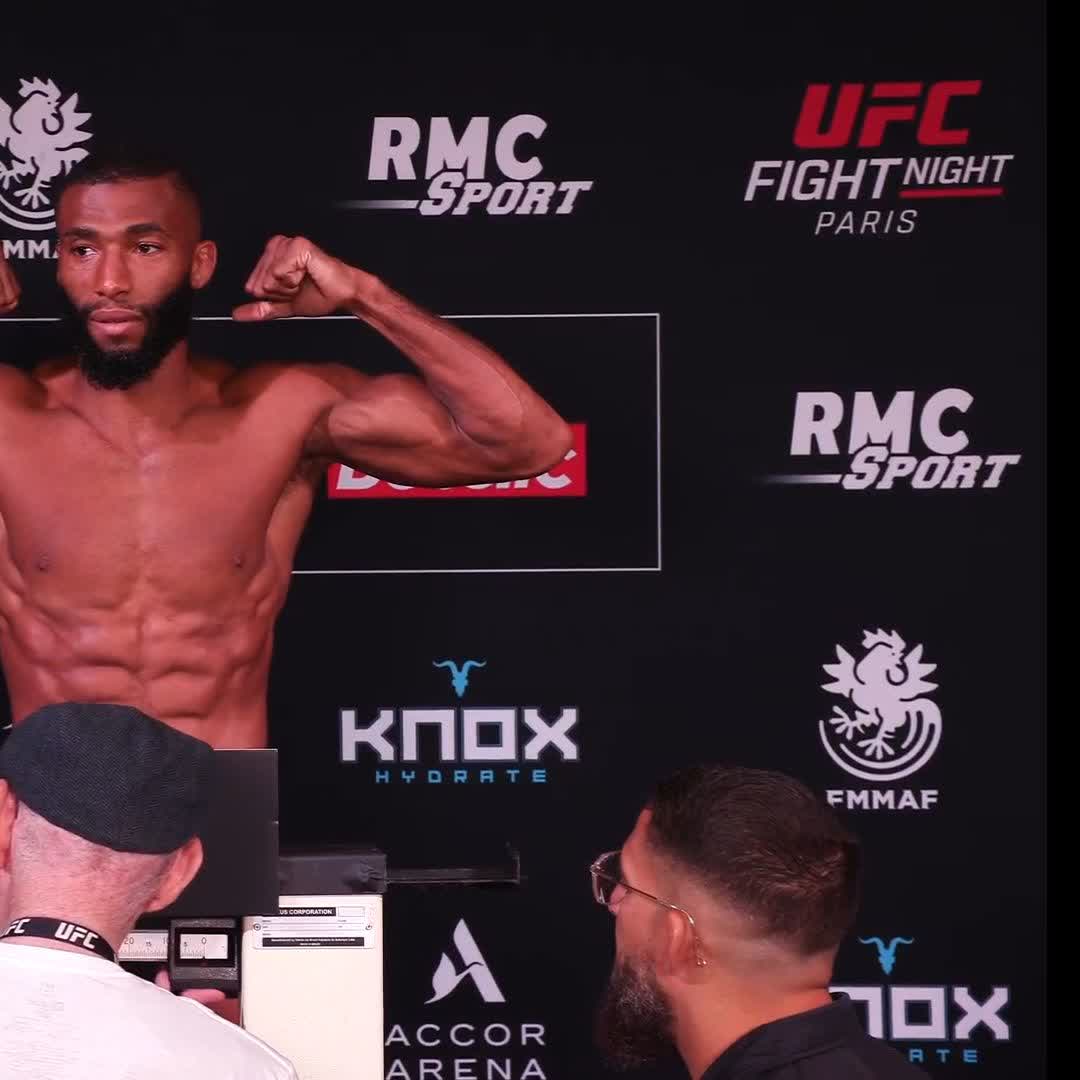 🚨🚨 PESÉE VALIDÉE POUR SALAHDINE PARNASSE 70,3 KG !!! WELCOME TO THE UFC !!