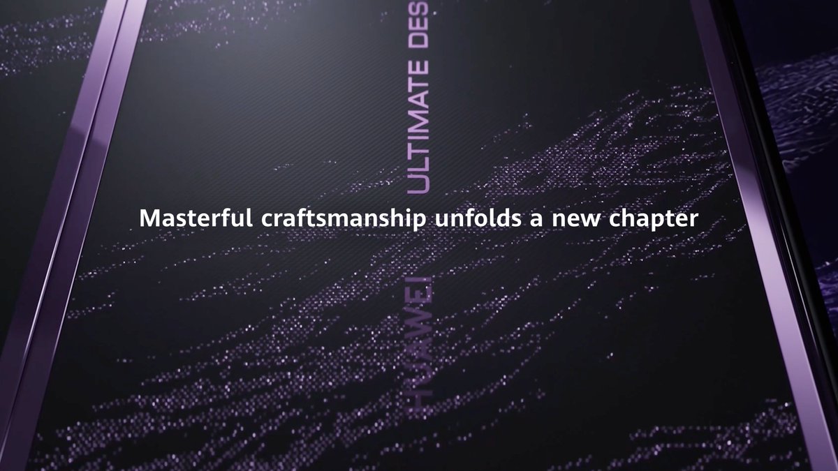 A new chapter of aesthetic excellence is about to unfold… Stay tuned for the HUAWEI Mate XT 2 | ULTIMATE DESIGN launch event on September 7!