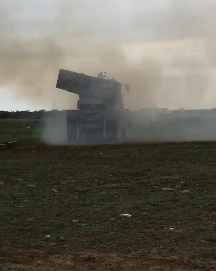 SANDF Bateleur FV2 Multiple Rocket Launcher