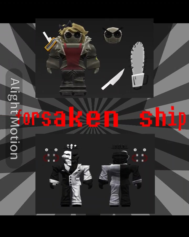 #forsaken #ファイ絵 ⚠️ XD Slasher × Trolli