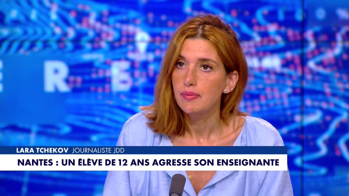 «La France devient une terre d'asile psychiatrique», a lancé Lara Tchekov, journaliste au JDD, à la suite de l'agression sexuelle d'une enseignante par un élève de 12 ans, dans #100Frontieres Toute l'info est à retrouver sur
