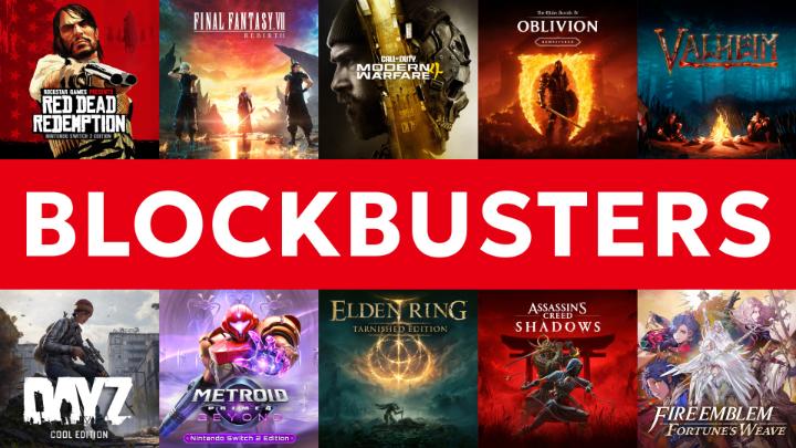 Des blockbusters où vous voulez, quand vous voulez. À quoi allez-vous jouer ensuite sur #NintendoSwitch2 ? Trouvez votre prochain jeu :
