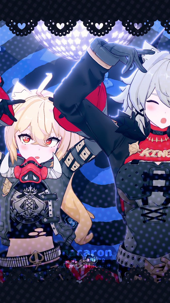 ꙳⋆✡︎📢 動画up .ᐟ.ᐟ💝 ★━━━━－－－－ バーニス❤️‍🔥シーザー👑ルーシー🏏／Kitty【ゼンゼロ/ZenlessZoneZero/MMD】 ★━－－－－ ルーシーの水着衣装ゲットできた❔( è ·̫ é )୨🫧 #ゼンゼロ #zzzero