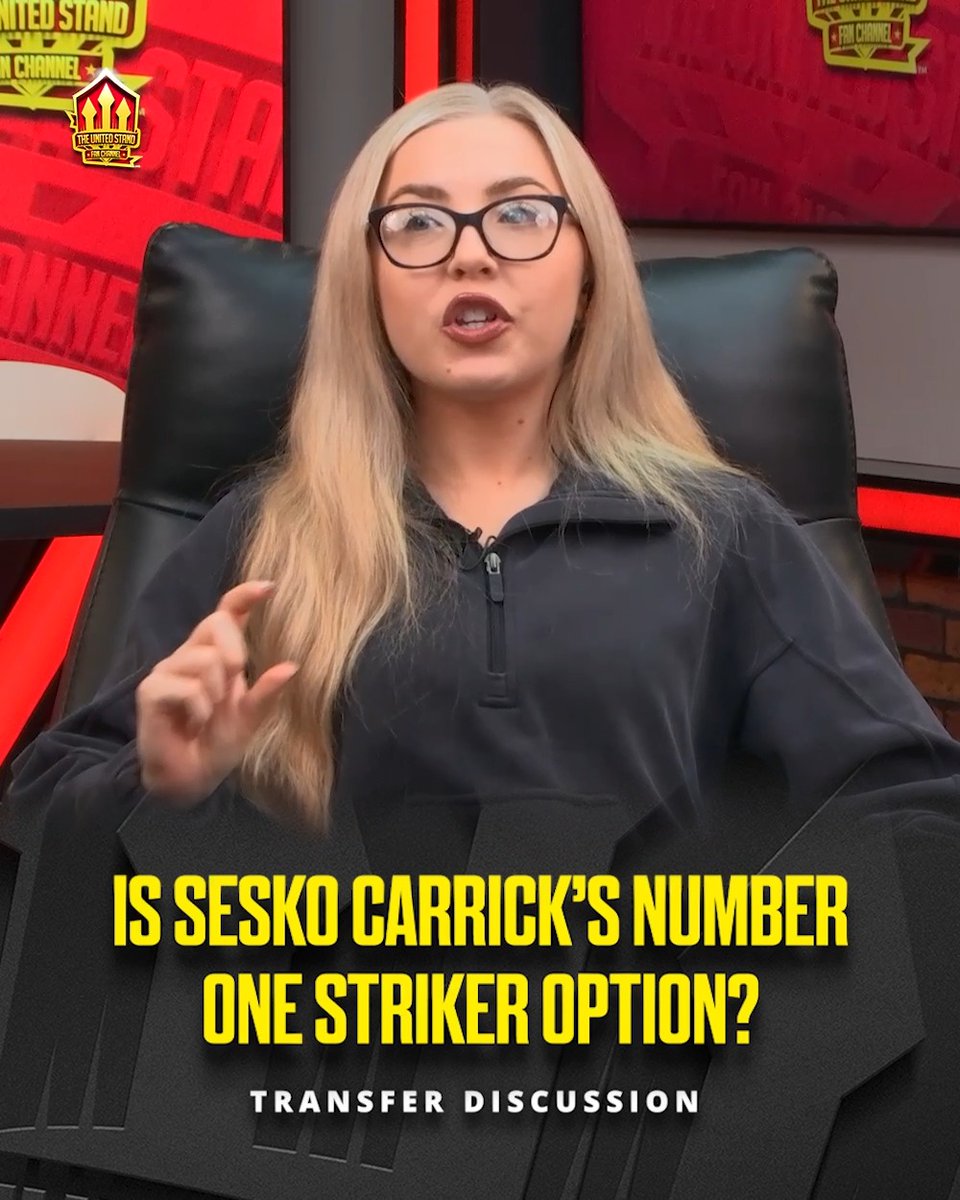 "I think he's the BEST suited to play up front... But I DON'T think he's Carrick's number one option!" 🤔 Should #mufc have signed a striker in the transfer window? 👇