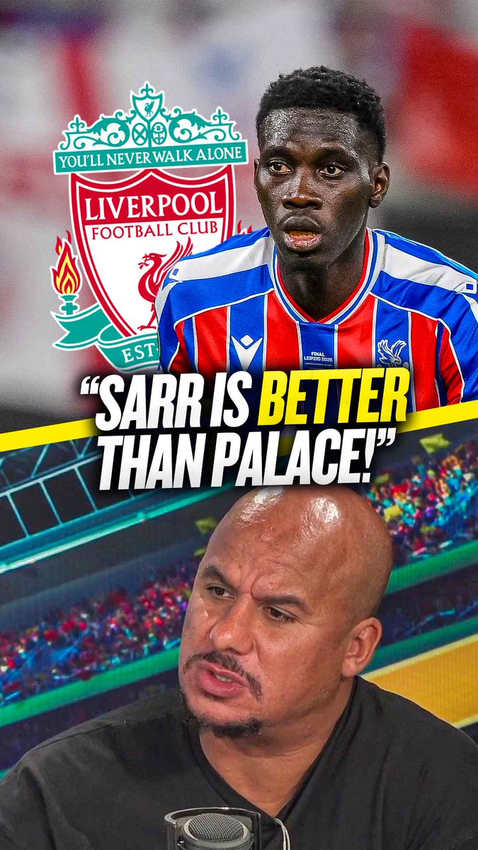 🤷♂️ "Sarr is better than Palace, no disrespect!" 🙏 "You're thinking 'is this the time to get the big move?'... Can you blame him!? " Gabby Agbonlahor understands why Ismaila Sarr is so upset about not sealing a move from #CPFC to #LFC! 😫