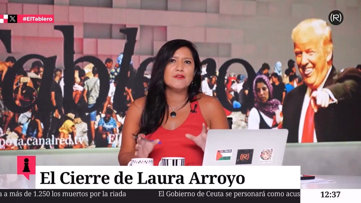 "Hoy reivindico a las feministas incómodas cuyos epitafios no leeremos" El cierre de Laura Arroyo en El Tablero, sobre Gloria Steinem y el feminismo rebelde 👇🏾 📺