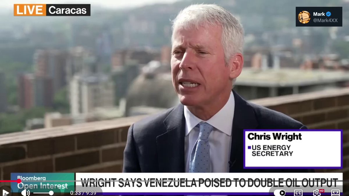 “NO. NO, THEY WILL NOT”: US ERASED CHINA’S CLAIM — SMEARED INTERNATIONAL LAW AS CRIMINAL Energy Secretary Chris Wright stood in Caracas and described a 100-year grab of 17 fields — about 65 billion barrels — as “commerce over conflict.” Then he said the quiet part out loud. China, he claimed, keeps no claim on the oil and no claim on the cash. Beijing has already answered. Those contracts did not die because an American official talked over them. THE CONFESSION ➡️ Wright was asked if any of these barrels will pay back Chinese debt. China is still owed billions. The barrels were the collateral. ➡️ His answer: “No… these fields will be developed for the benefit of the Venezuelan people, for the benefit of Americans.” Then the only sentence that matters. ➡️ “China won’t have any claims of production or revenue related to this deal.” ➡️ “No. No, they will not.” That is not a restructuring. That is a third party announcing that someone else’s paper no longer exists. THE SMEAR Wright did not argue the contracts. He dirtied the counterparties. ➡️ Some of the blocks, he said, were “Russian partnerships or Chinese partnerships or, frankly, criminal partnerships.” Later he put Chinese firms in the same breath as “criminal gangs associated with Maduro.” ➡️ Then the doctrine: the United States is “displacing those hostile foreign actors,” bringing in American companies and “rule of law.” THE COLLISION China’s answer is not a tweet. It is the Foreign Ministry, twice this week. ➡️ Guo Jiakun on 1 September and again on 3 September: China–Venezuela cooperation is protected by international law and by the laws of both countries. It does not concern any third party. China’s lawful rights must be protected. ➡️Washington is not a party to those contracts. A raid does not dissolve them. A new government does not dissolve them. A press availability in Caracas does not dissolve them. THE BOTTOM LINE Wright did not buy China out. He did not win in court. He grouped Chinese paper with criminal gangs and declared the claim dead on camera. What will China’s next move be? #VenezuelaOil #ChrisWright #ChinaContracts #65BillionBarrels #EnergyWar #OilGeopolitics #MonroeDoctrine