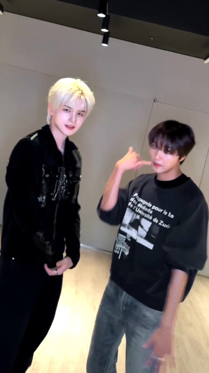 260904 nct 127 instagram reels update with #해찬 #HAECHAN BLINGY WITH NOWZ YOON! finally 🥹🥹