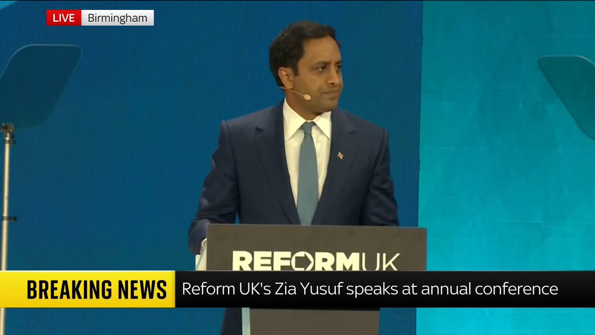 "Britain's borders will mean something again" Reform UK's Zia Yusuf says every person trying to reach UK shores illegally will be "detained and returned to the shores of which they came" under a Reform government