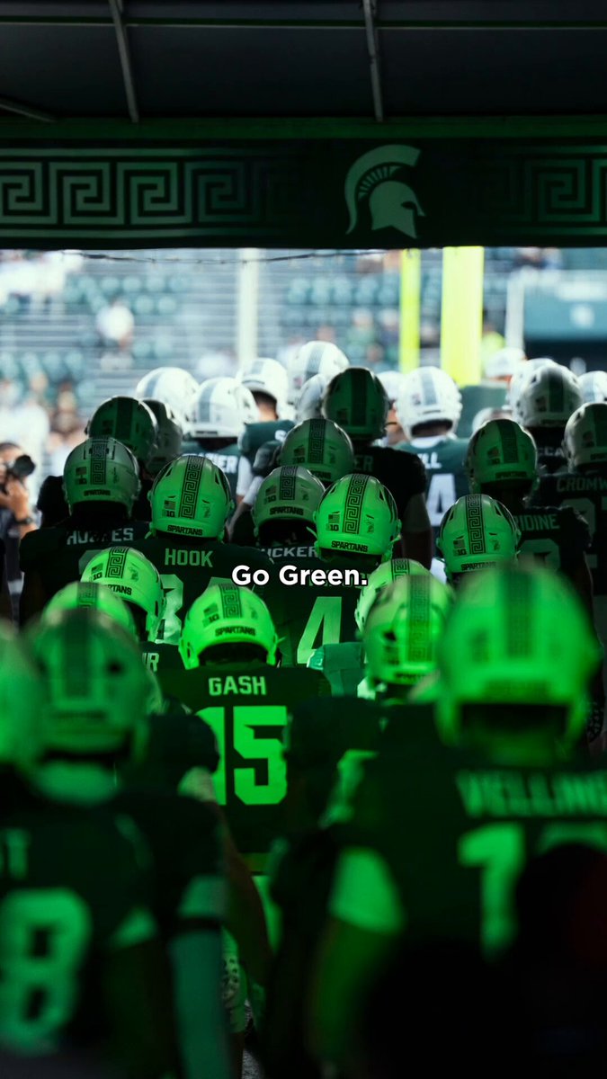 It's game day, Spartans. 😤