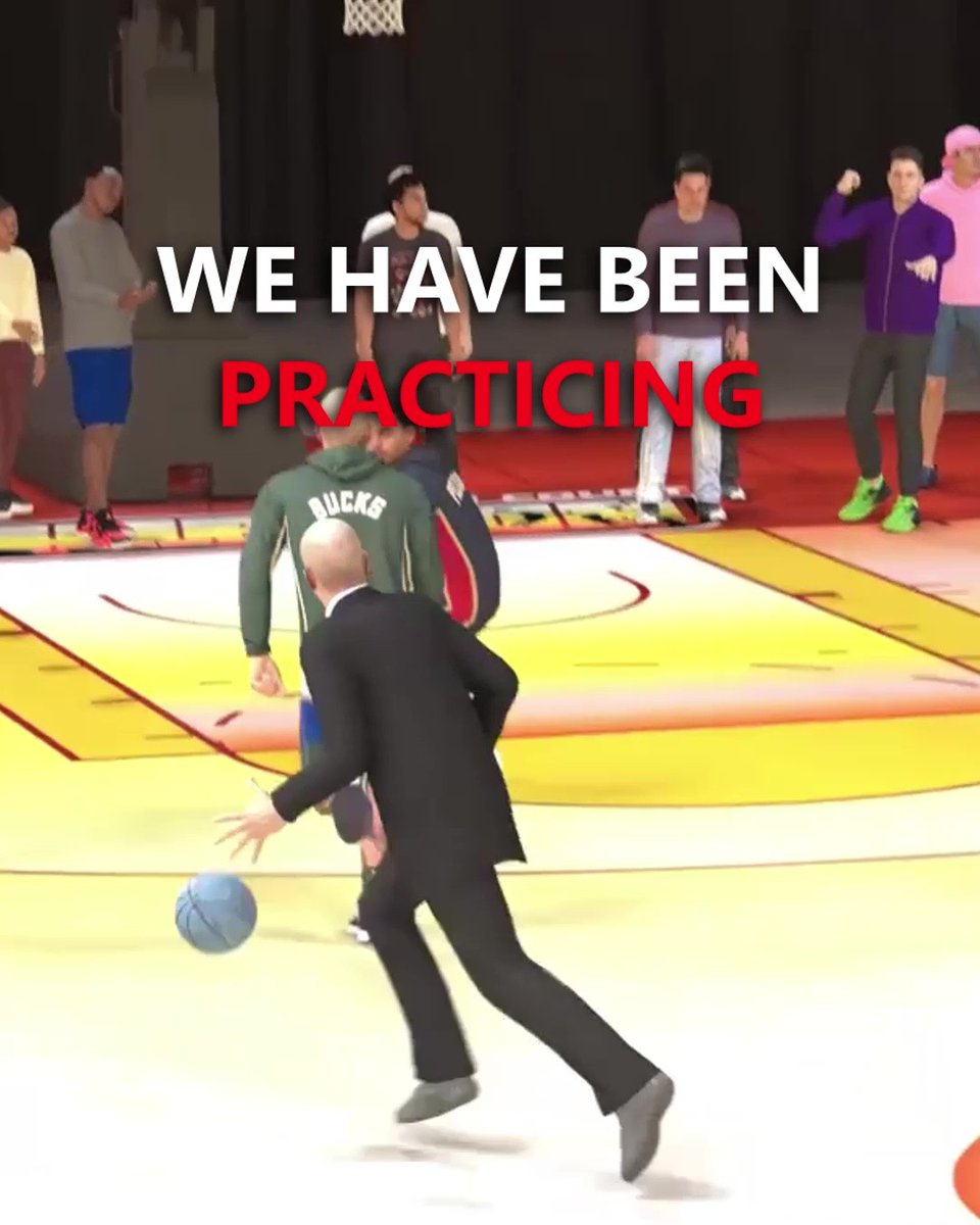 We've been practicing. 🏀 Congrats on the release of NBA 2K27! #nba2k27 #HITMAN #Agent47