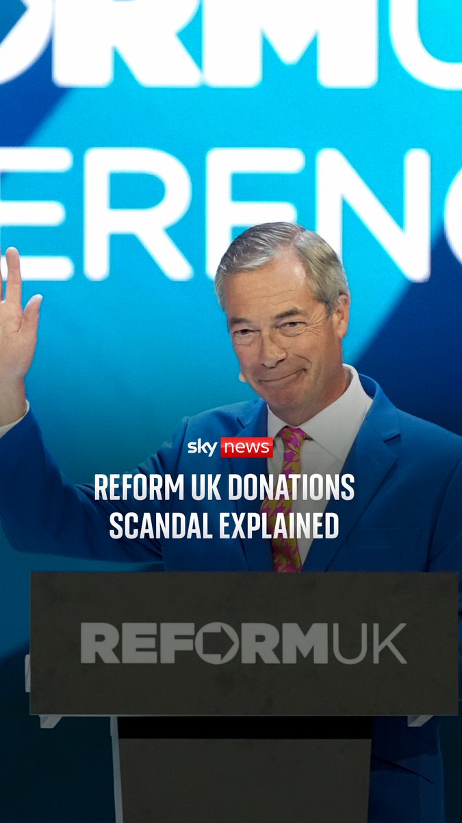 Undercover filming from Channel 4 shows Reform UK officials met undercover reporters posing as a US company to fund polling. Reform UK has denied wrongdoing over allegations it breached political donation rules Sky's Rob Powell reports