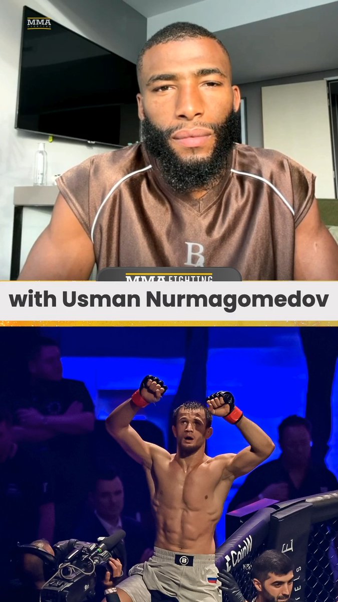 Salahdine Parnasse vs. Usman Nurmagomedov next if all goes well at #UFCParis? 👀 🎥 Mike Heck