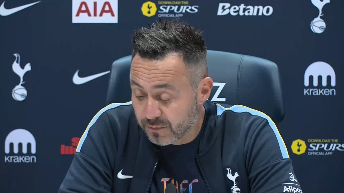 🗣️ "When I spoke about the Ballon d'Or I was very clear, I was speaking about the potential of Mudryk." Roberto De Zerbi responds to his previous comments that Mykhailo Mudryk could win the Ballon d'Or.
