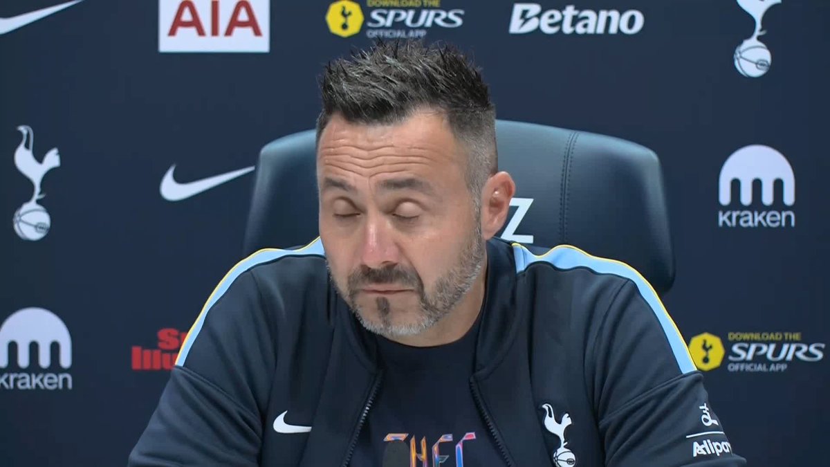 Roberto De Zerbi on leaving Richarlison out of Tottenham Hotspur's 25-man Premier League squad for the 26/27 season.
