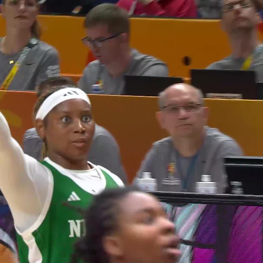 When Okonkwo's eyes focused like this, ya'll know it's cash 👀💰 #FIBAWWC