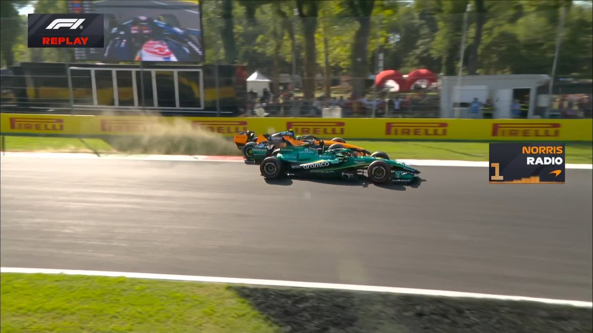 A close call for Lando Norris! 😳