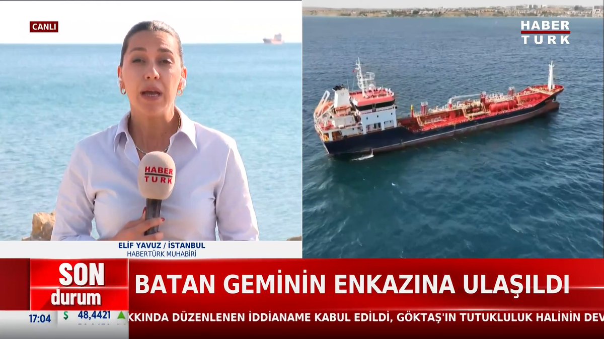 #SONDURUM - Batan geminin yeri tespit edildi Marmara'da kayıp 10 denizci aranıyor.