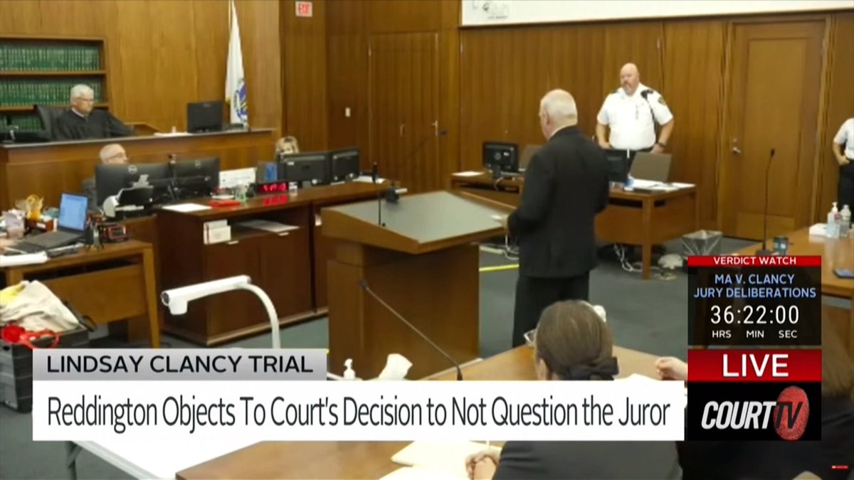 😳 Tension remains high in the Lindsay Clancy case. Clancy’s lawyer, Kevin Reddington, told the judge that his instructions to the jurors on reasonable doubt yesterday were “soft” and asked him to address the issue more "forcefully." The judge fired back.