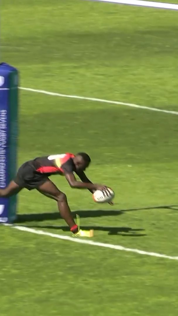 Calvin Gizamba’s Try against Mexico earlier today in Stellenbosch. FISU World University Championship Rugby Sevens. ➡️Next Match, Sat 5th September. Pool B | Japan 🇯🇵vs🇺🇬 Uganda. Kickoff Time, 10:52 EAT Match Live Stream: #Ugandarugby