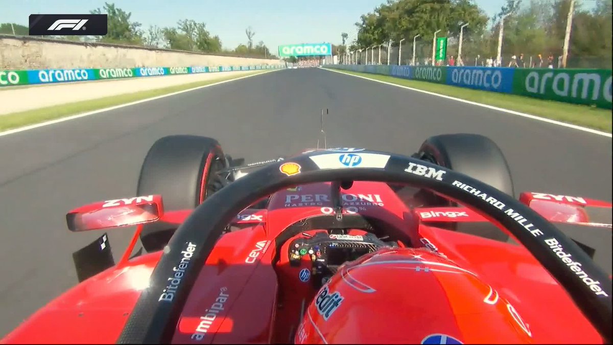 Whoa! 😨 Here's that Charles moment 🎥 #F1 #ItalianGP
