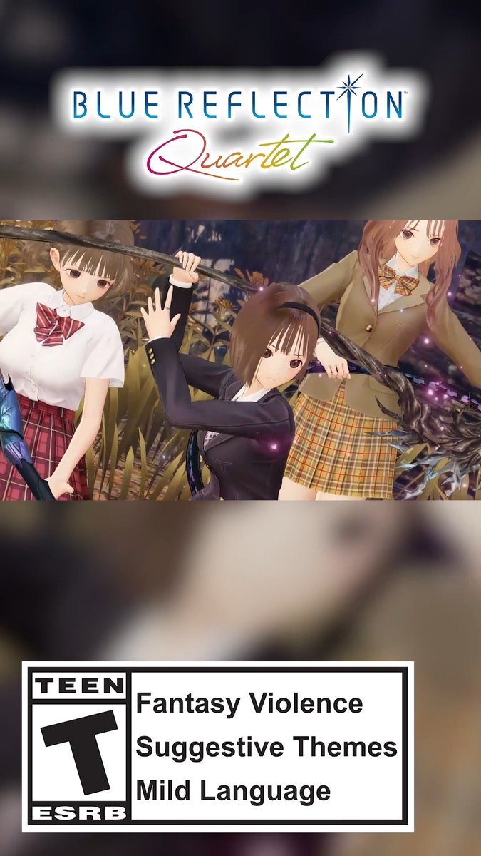 BLUE REFLECTION Quartet combines all four titles in the fan-favorite franchise into one magical package. Available on PS5, Switch 1&2, and PC Steam. The new collection includes the following: BLUE REFLECTION BLUE REFLECTION: Second Light The anime series BLUE REFLECTION RAY The mobile game BLUE REFLECTION SUN. #BlueReflectionQuartet #BlueReflection