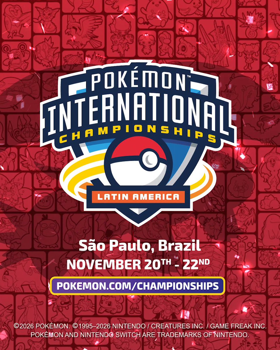 🔥 ¡Comienza una nueva aventura competitiva! El LAIC dará inicio a los Campeonatos Internacionales de la temporada 2027, con increíbles enfrentamientos de Pokémon Champions, JCC Pokémon y Pokémon GO. ¡Acompáñanos en este viaje y descubre todo lo que está por venir!