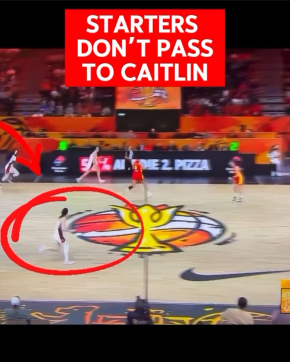Starters wouldn’t pass to Caitlin… but once she got the ball, THE GAME WAS OVER! 🔥🏀 She showed exactly why she needs the ball in her hands! 👀 #CaitlinClark #TeamUSA #WNBA #USABasketball #Basketball #WomensBasketball #CC22 #IndianaFever #LetsGoCaitlin #BasketballShorts #Viral
