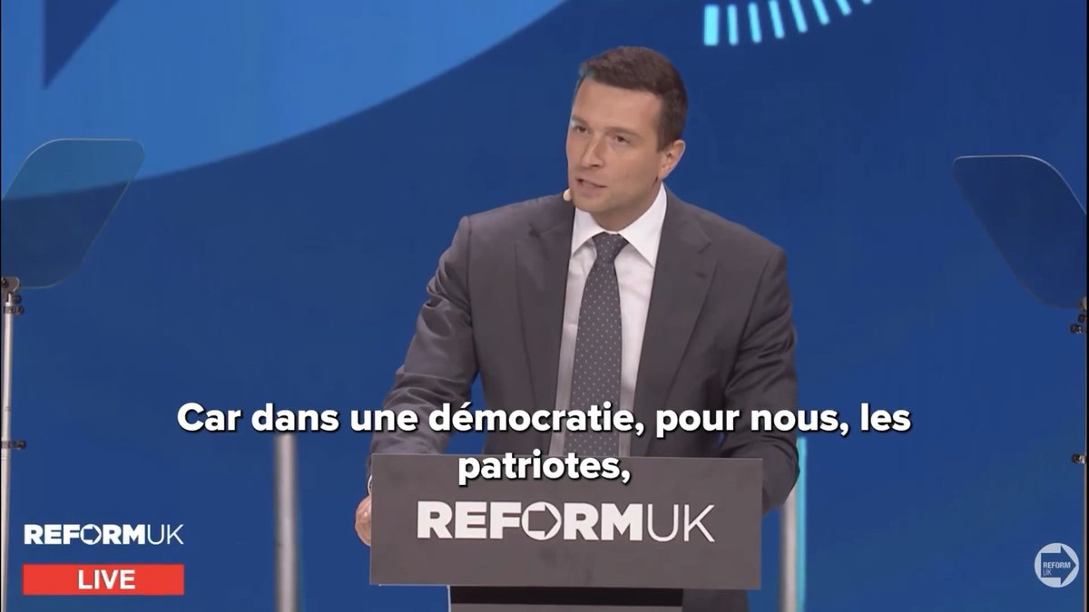 Our opponents sometimes dream of a democracy without the people. A democracy where the people are told to remain silent when they vote the wrong way, to apologise when they think the wrong way, and to vote again until they finally give the "right answer". Reform UK