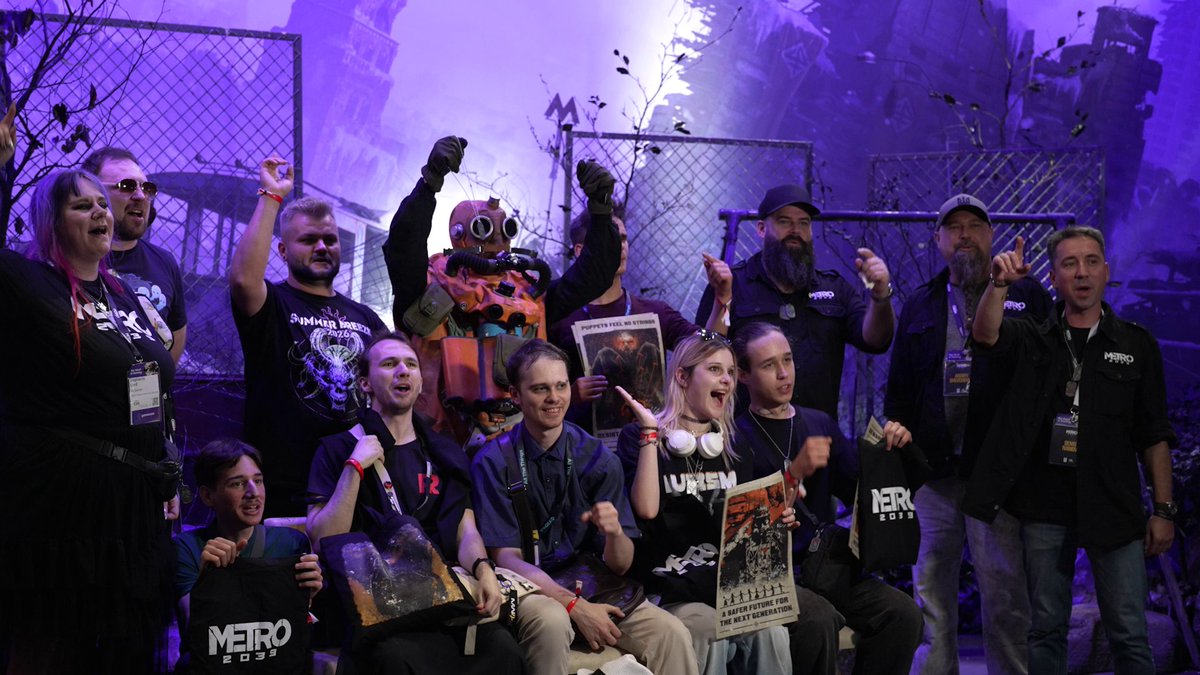 gamescom 2026 was a success! Thank you to anyone that visited the METRO booth, played the demo or acquired some merch, we're happy you spent time with us last week. Looking ahead now, we're counting down to the release of METRO 2039 on 4th February 2027.