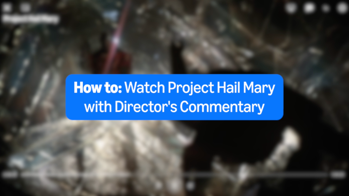 Go behind the scenes with the directors of Project Hail Mary through Director’s Audio Commentary. Now available on @primevideo.