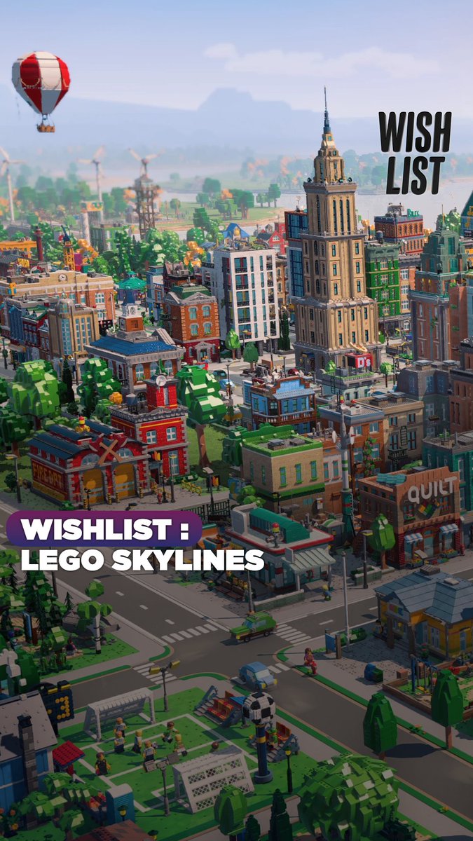 Ce nouveau jeu LEGO te permet de gérer une ville entière ! Ça s'appelle LEGO Skylines, et il arrive prochainement sur PC, PS5, Xbox Series X|S et Nintendo Switch 2.