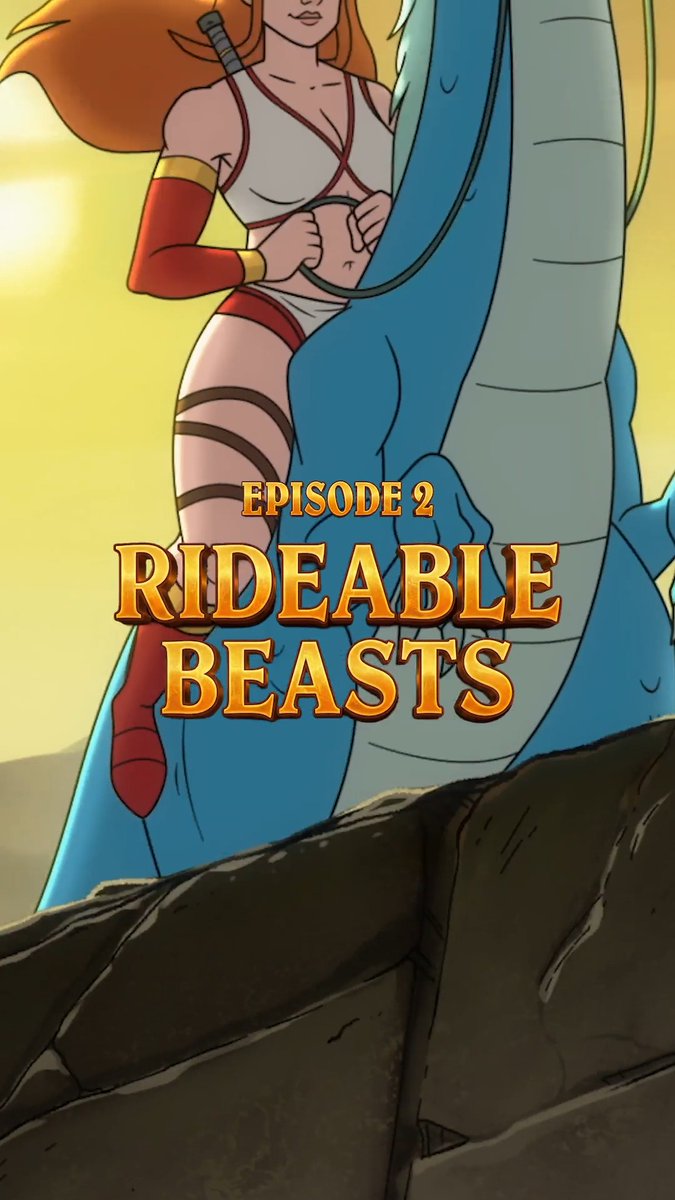 Behold! Check out the episode title reveals for the upcoming Golden Axe animated series, coming to Paramount+ September 16.