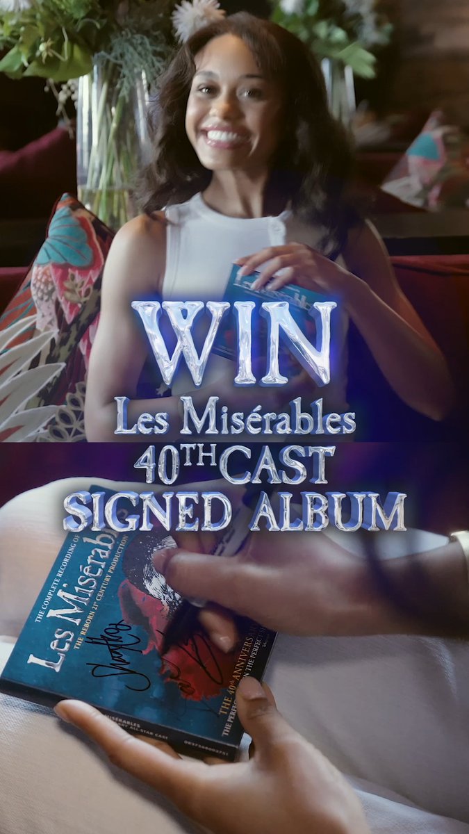 Calling all Les Misérables fans! 📣 Enter now for your chance to win a signed 40th Anniversary cast album. 🇫🇷 All you have to do is comment below with your favourite #LesMiz song.