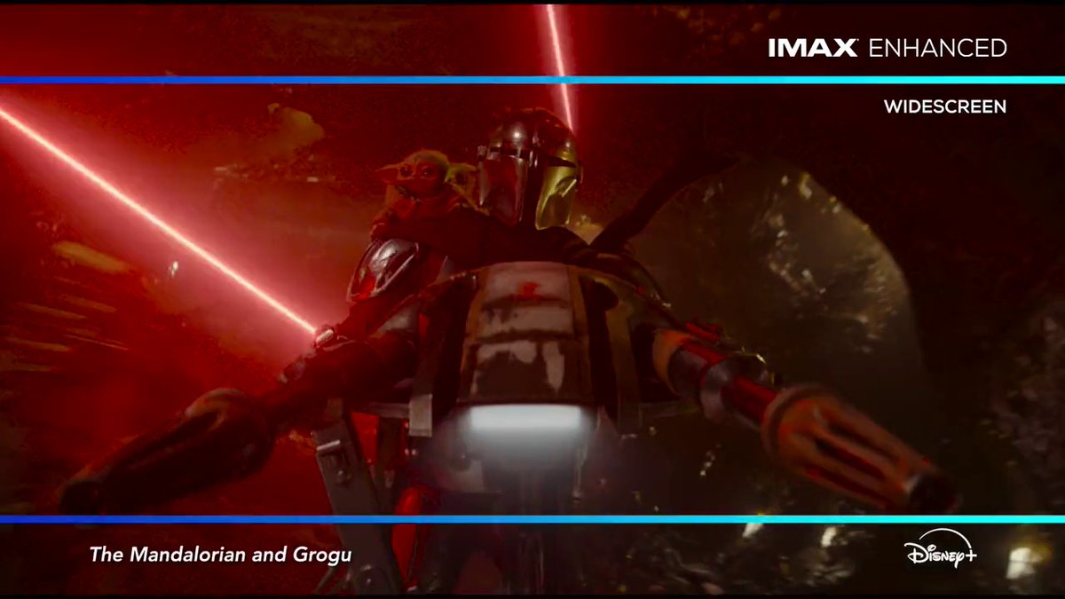 The galaxy’s latest adventure comes home. Experience Lucasfilm's Star Wars: The Mandalorian and Grogu in IMAX Enhanced on #DisneyPlus, now with IMAX Enhanced sound by @DTS. #IMAXonDisneyPlus.