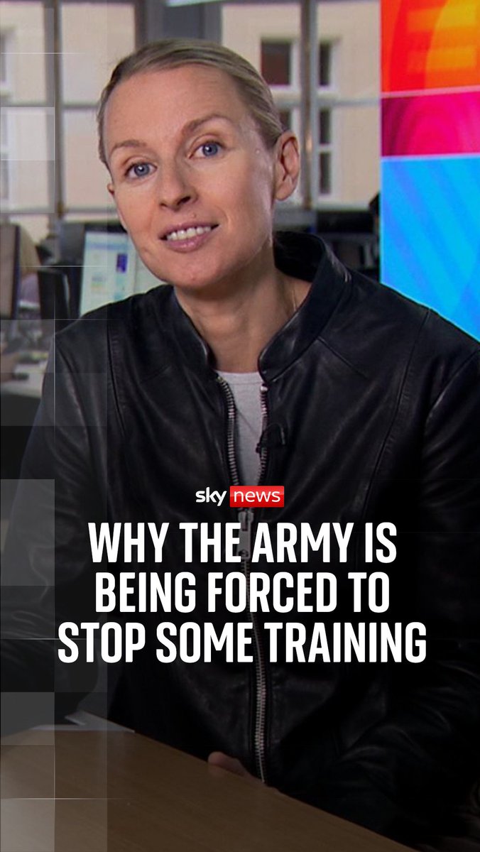 The British army has been forced to stop a range of training because of a lack of money. Sky's Security and Defence editor Deborah Haynes explains what this might mean ⬇️